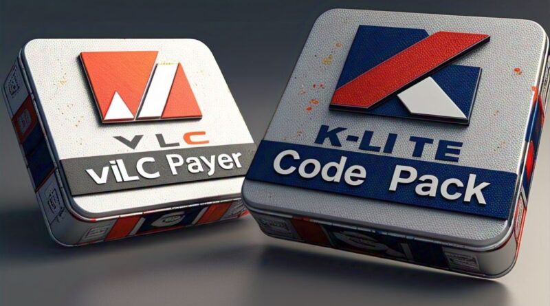vlc player and k-lite codec pack