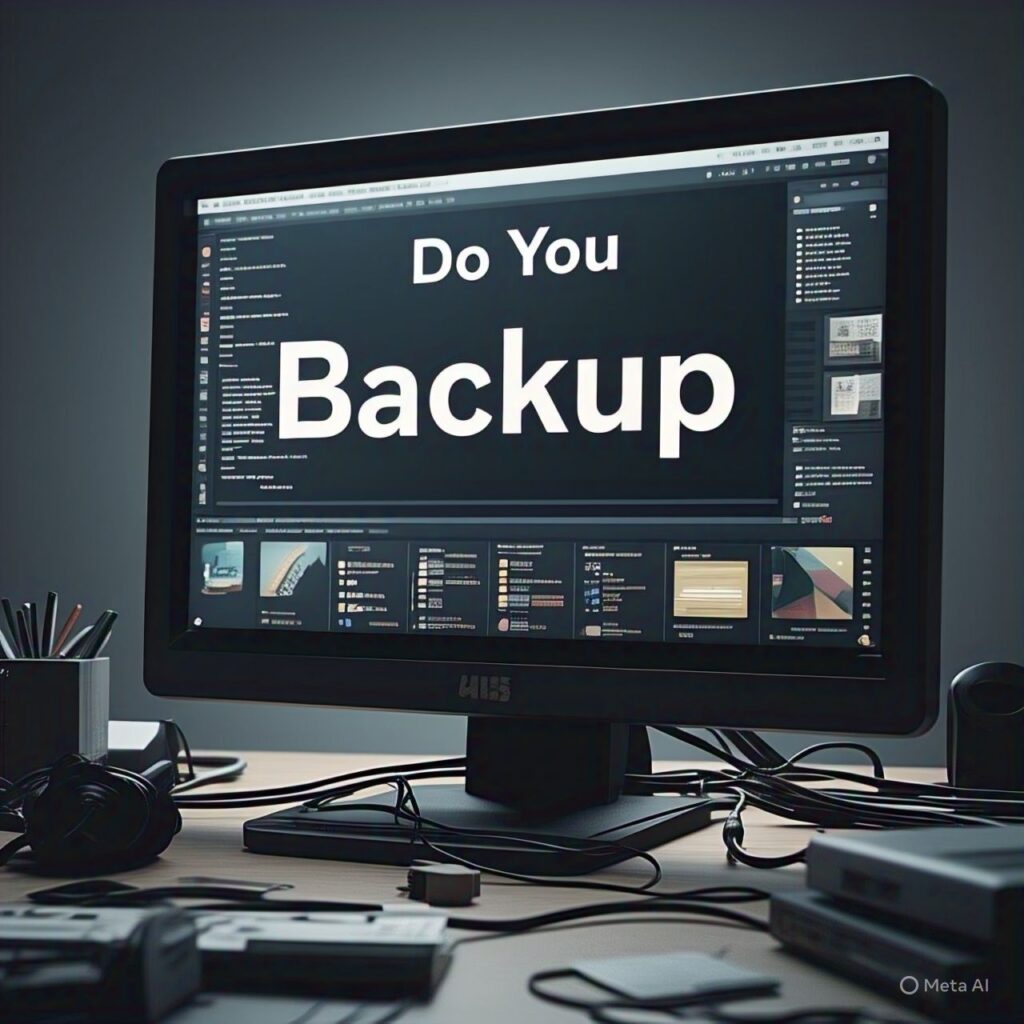 do you backup