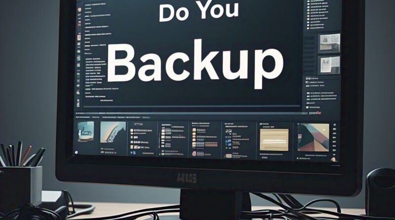 do you backup