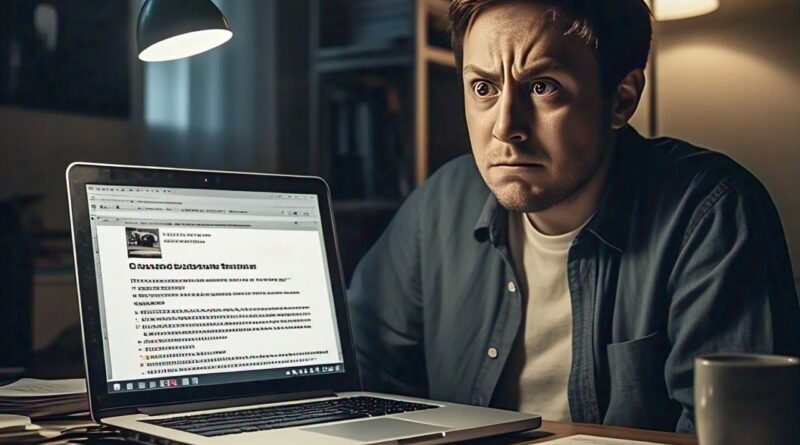 upset by email problem