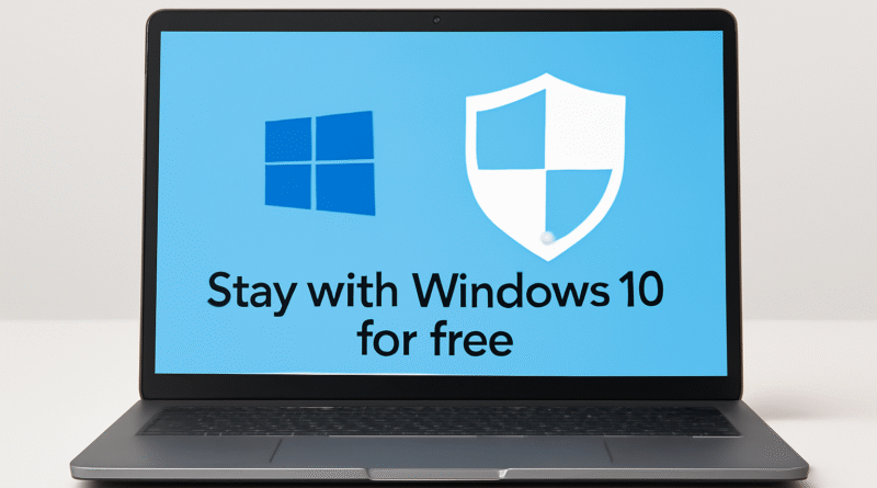 Stay with Windows 10 for free!